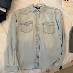 denim button up